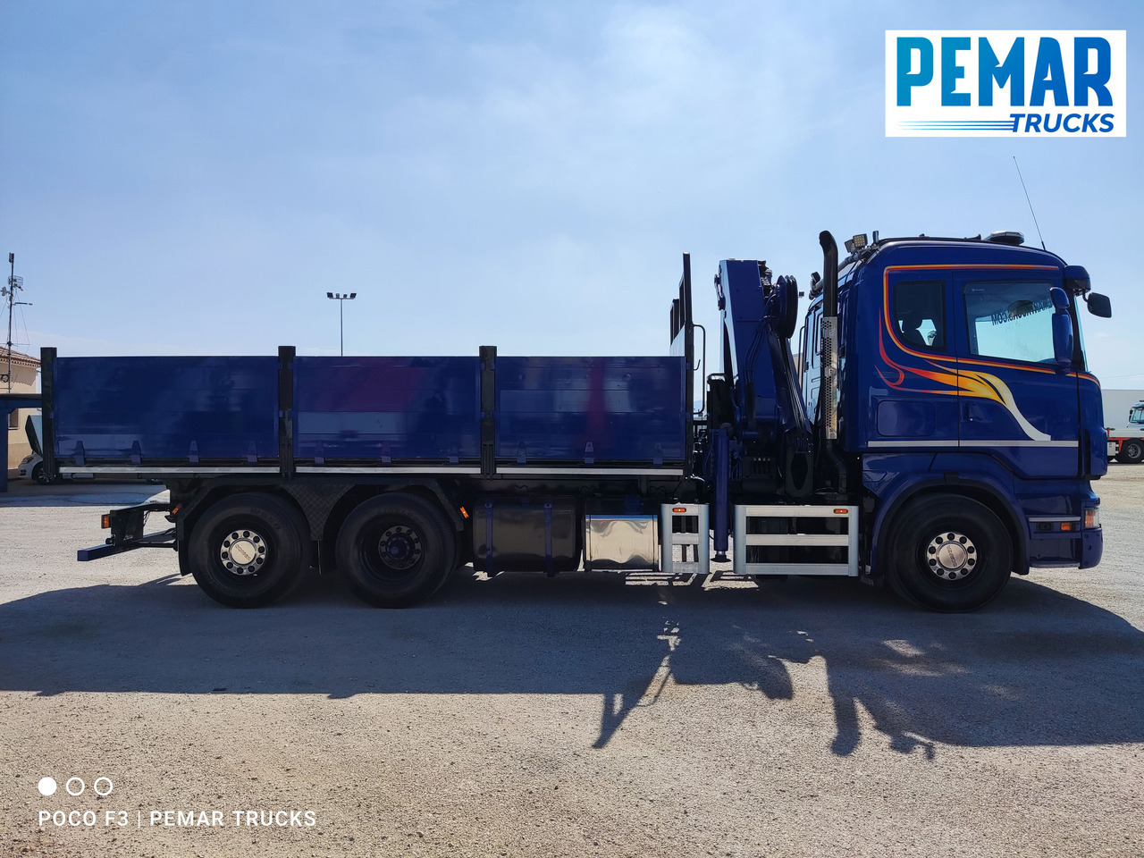 SCANIA R 420 6X2 GRUA PALFINGER PK 23002 BASCULANTE - Volquete camión, Camión grúa: foto 5 SCANIA R 420 6X2 GRUA PALFINGER PK 23002 BASCULANTE - Volquete camión, Camión grúa: foto 5