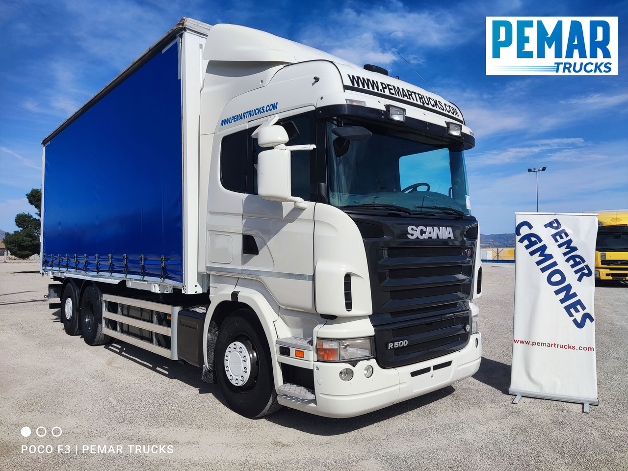 SCANIA R 500 6X2 TAUTLINER CAJA INTERCAMBIABLE - Portacontenedore/ Intercambiable camión: foto 3 SCANIA R 500 6X2 TAUTLINER CAJA INTERCAMBIABLE - Portacontenedore/ Intercambiable camión: foto 3
