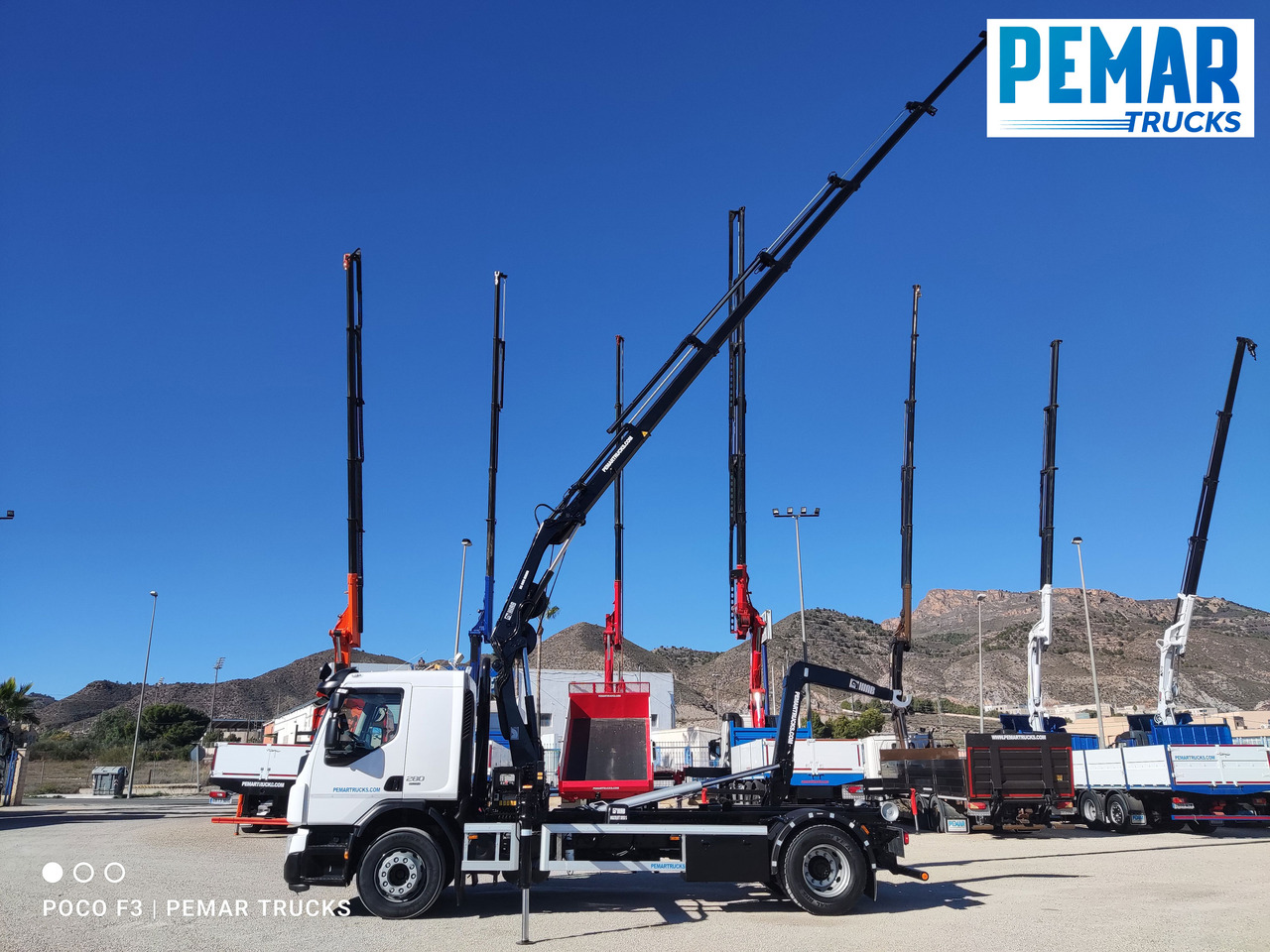 VOLVO FE 280 GRUA MULTILIFT 18T EURO 6 - Volquete camión, Camión grúa: foto 5 VOLVO FE 280 GRUA MULTILIFT 18T EURO 6 - Volquete camión, Camión grúa: foto 5