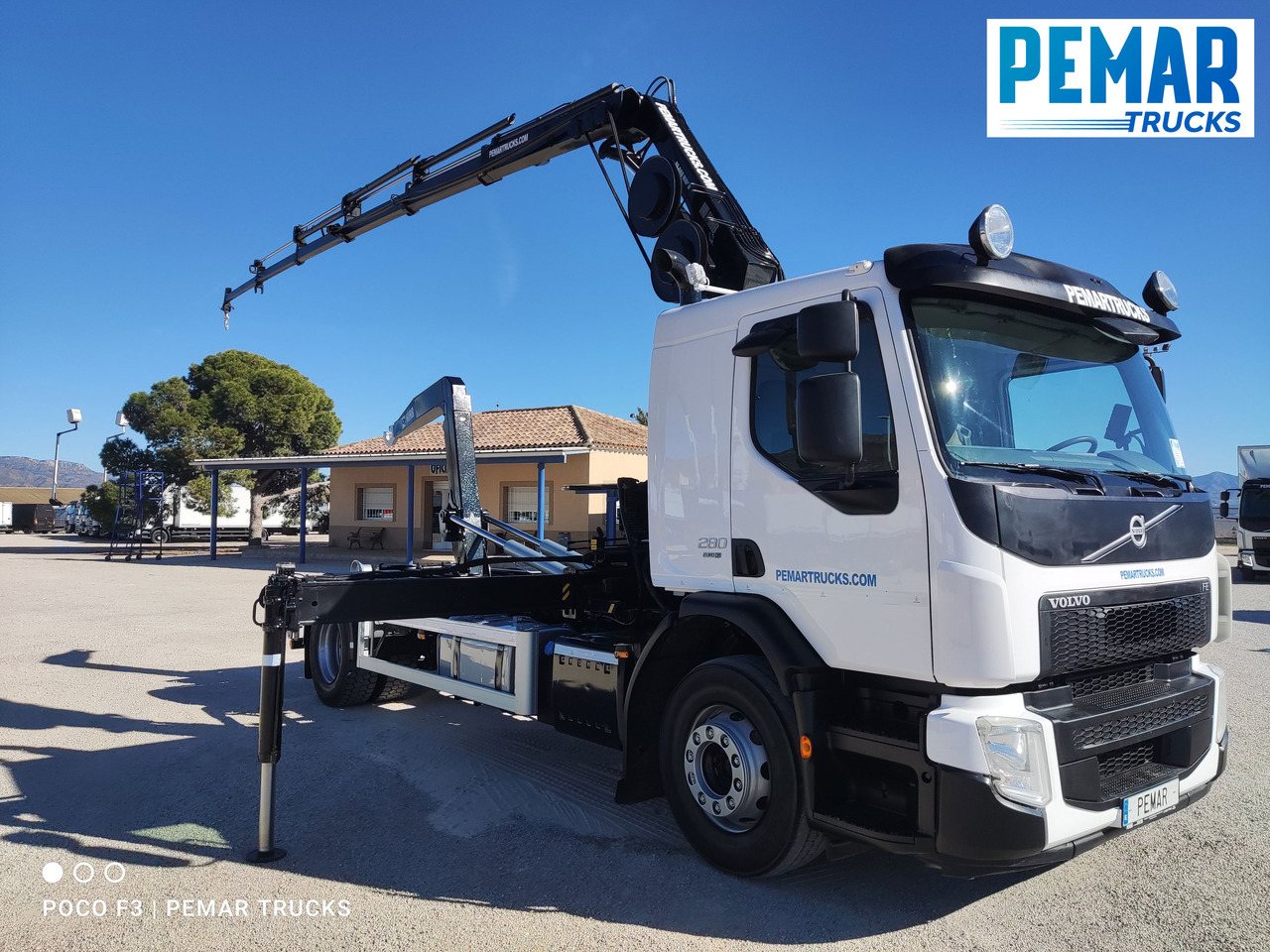 VOLVO FE 280 GRUA MULTILIFT 18T EURO 6 - Volquete camión, Camión grúa: foto 3 VOLVO FE 280 GRUA MULTILIFT 18T EURO 6 - Volquete camión, Camión grúa: foto 3