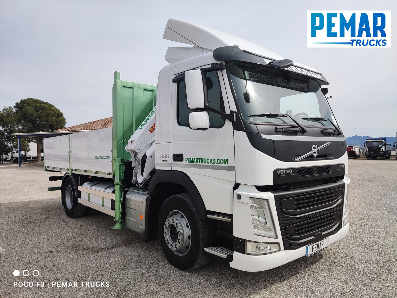 VOLVO FM 330 4X2 GRUA CAJA FIJA - Camión caja abierta, Camión grúa: foto 4 VOLVO FM 330 4X2 GRUA CAJA FIJA - Camión caja abierta, Camión grúa: foto 4