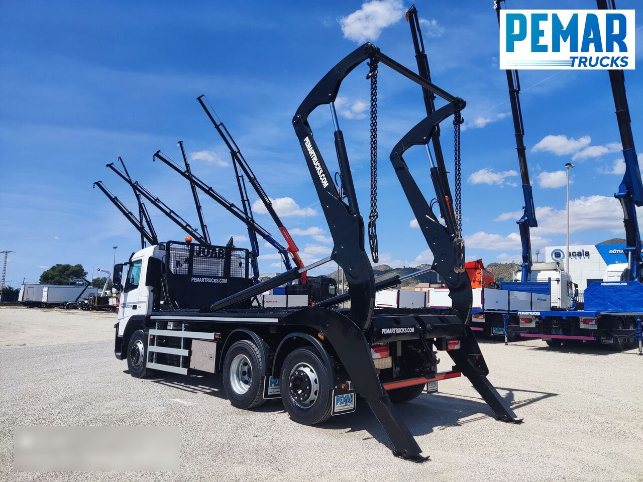 VOLVO FM 410 6X2 PORTACONTENEDORES DE CADENAS - Portacontenedor de cadenas camión: foto 5 VOLVO FM 410 6X2 PORTACONTENEDORES DE CADENAS - Portacontenedor de cadenas camión: foto 5
