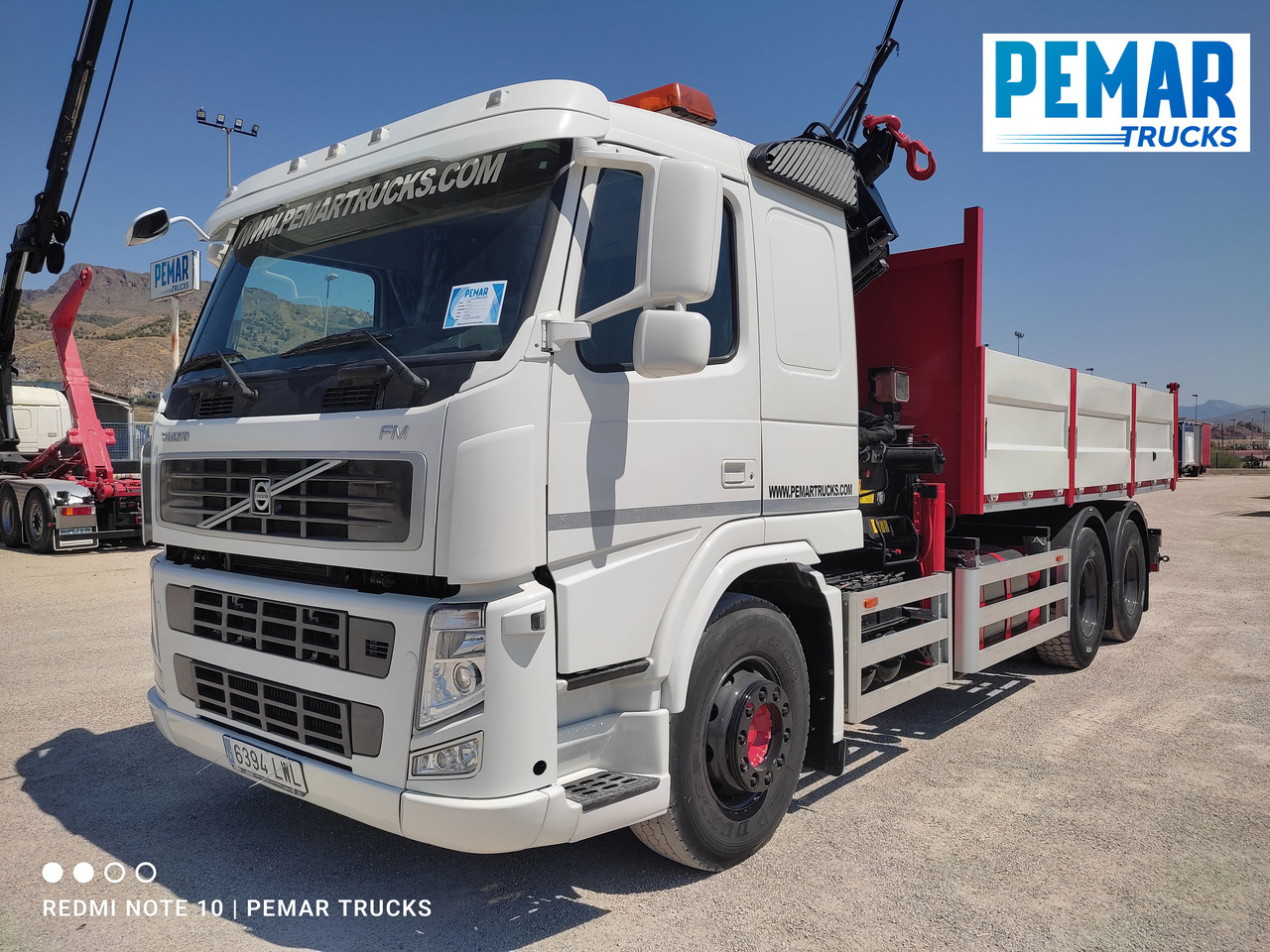 VOLVO FM 440 6X4 GRUA BASCULANTE - Volquete camión, Camión grúa: foto 2 VOLVO FM 440 6X4 GRUA BASCULANTE - Volquete camión, Camión grúa: foto 2