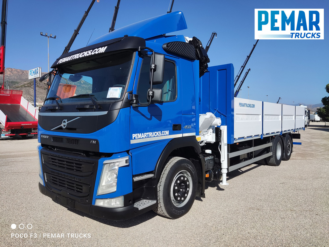 VOLVO FM 450 6X2 GRUA CAJA FIJA EURO 6 - Camión caja abierta, Camión grúa: foto 2 VOLVO FM 450 6X2 GRUA CAJA FIJA EURO 6 - Camión caja abierta, Camión grúa: foto 2