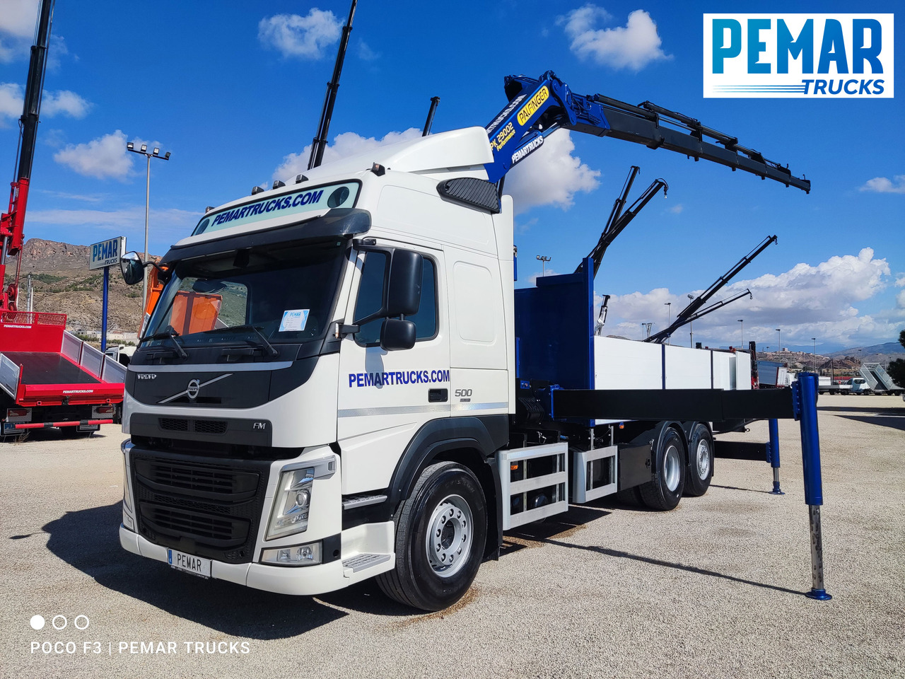 VOLVO FM 500 6X2 GRUA CAJA FIJA - Camión grúa: foto 1 VOLVO FM 500 6X2 GRUA CAJA FIJA - Camión grúa: foto 1