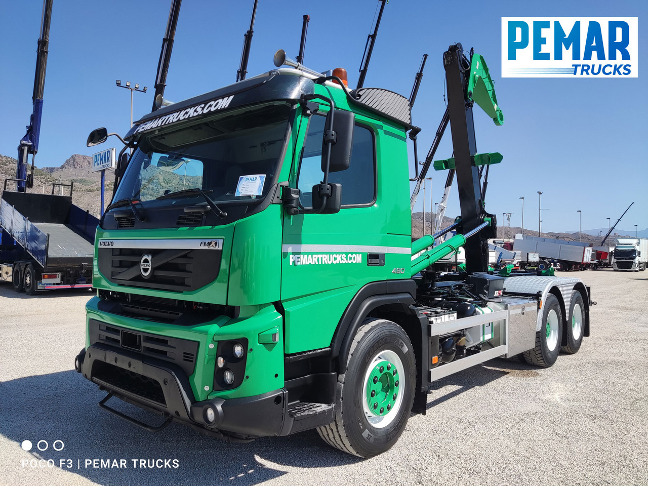 VOLVO FMX 460 6X4 MULTILIFT 21T EURO 5 - Multibasculante camión: foto 1 VOLVO FMX 460 6X4 MULTILIFT 21T EURO 5 - Multibasculante camión: foto 1