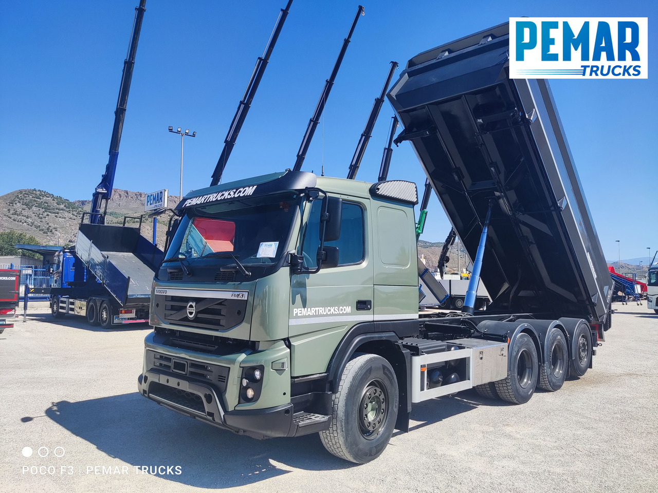 Volquete camión VOLVO FMX 500 8X4 BASCULANTE // DUMPER // VOLQUETE: foto 1