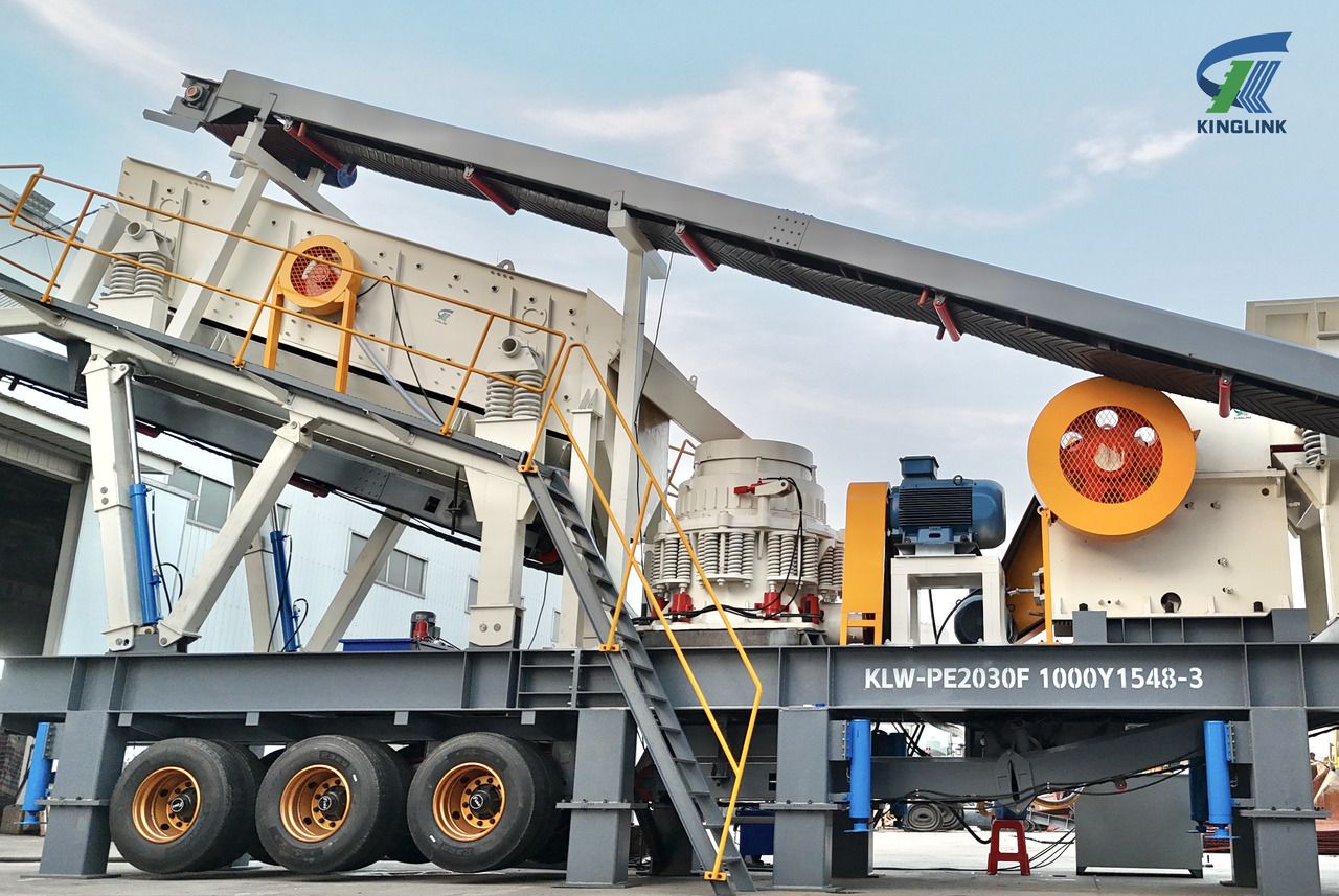 KINGLINK Mobile Crushing & Screening Plant for Iron and Copper Ore - Trituradora móvil: foto 1 KINGLINK Mobile Crushing & Screening Plant for Iron and Copper Ore - Trituradora móvil: foto 1