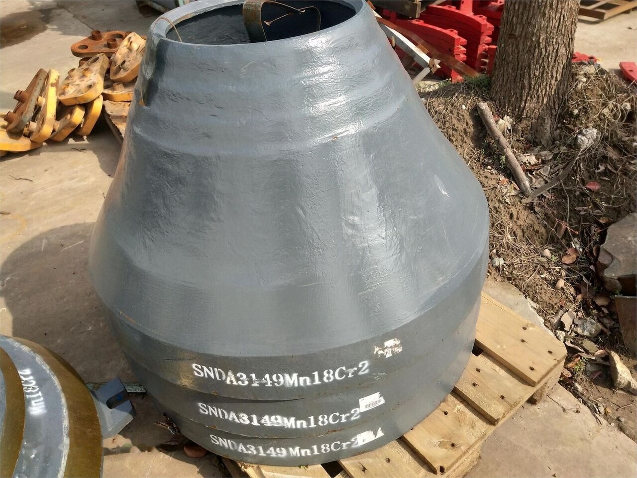 BOWL/CONCAVE/MANTLE/SPARE PARTS KINGLINK for Sandvik crushing plant - Piezas de recambio: foto 5 BOWL/CONCAVE/MANTLE/SPARE PARTS KINGLINK for Sandvik crushing plant - Piezas de recambio: foto 5