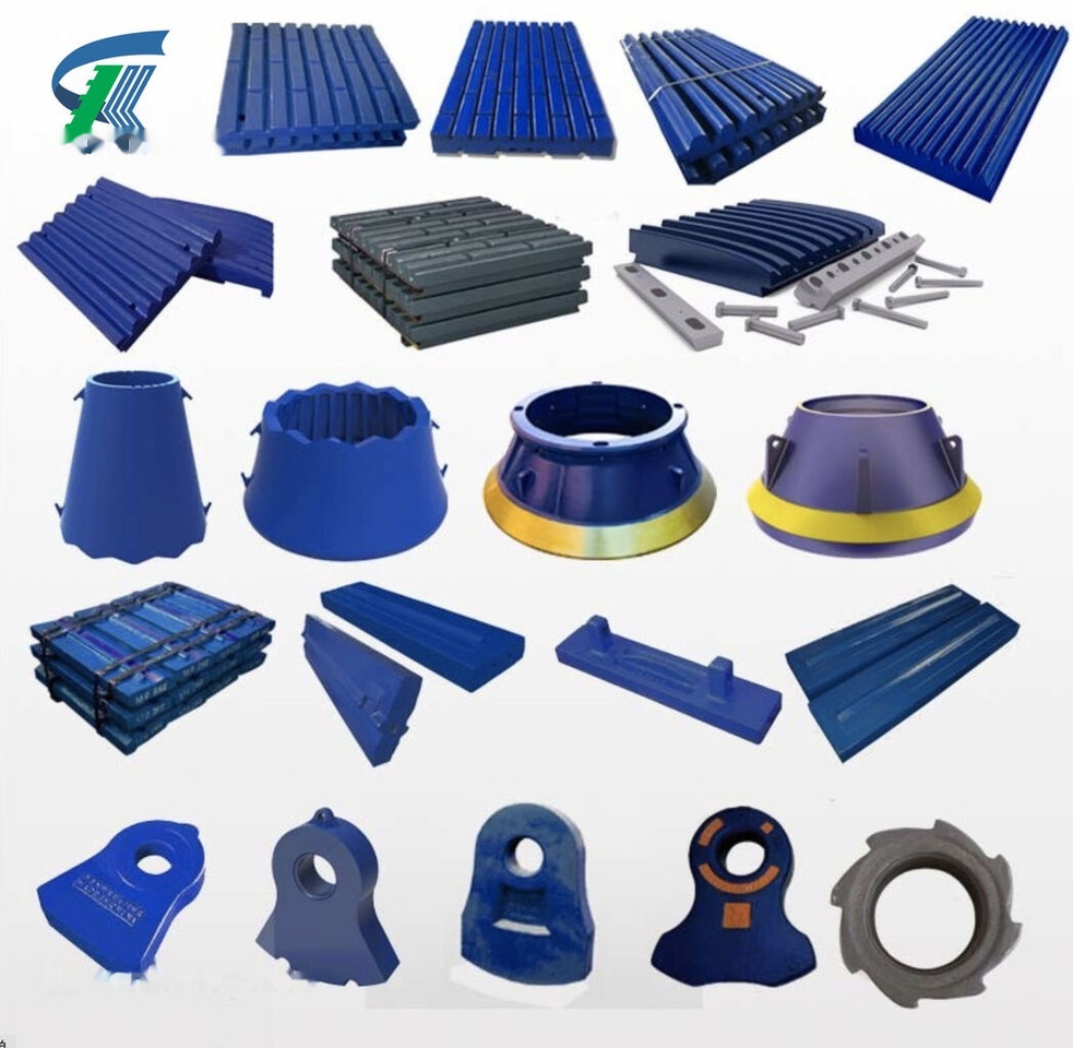 Jaw plates, mantel, concave, bowl liner for crusher - Piezas de recambio para Machacadora: foto 4 Jaw plates, mantel, concave, bowl liner for crusher - Piezas de recambio para Machacadora: foto 4
