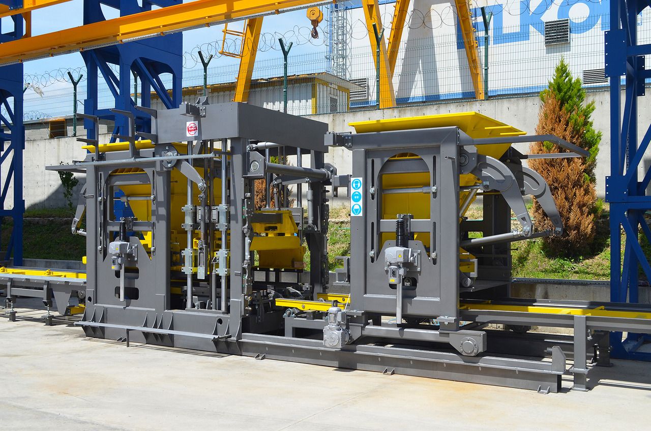 ELKON ELKOBLOCK-S36 FULLY AUTOMATIC SINGLE LAYER Concrete Block Machine - Máquina bloquera: foto 1 ELKON ELKOBLOCK-S36 FULLY AUTOMATIC SINGLE LAYER Concrete Block Machine - Máquina bloquera: foto 1
