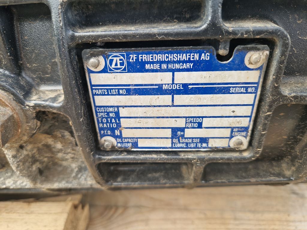 Caja de cambios para Camión ZF ECOLITE 6S 800 TO: foto 6 Caja de cambios para Camión ZF ECOLITE 6S 800 TO: foto 6