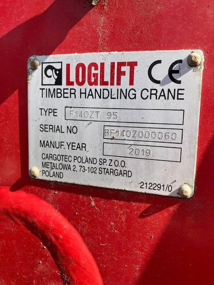 Grúa para camión Loglift Timber cranes: foto 16