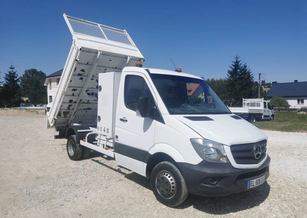 Mercedes-Benz Sprinter 514 kiper Wywrotka blizniak 2.2CDI - 140KM skrzynka sprowadzony - Volquete furgoneta: foto 1 Mercedes-Benz Sprinter 514 kiper Wywrotka blizniak 2.2CDI - 140KM skrzynka sprowadzony - Volquete furgoneta: foto 1