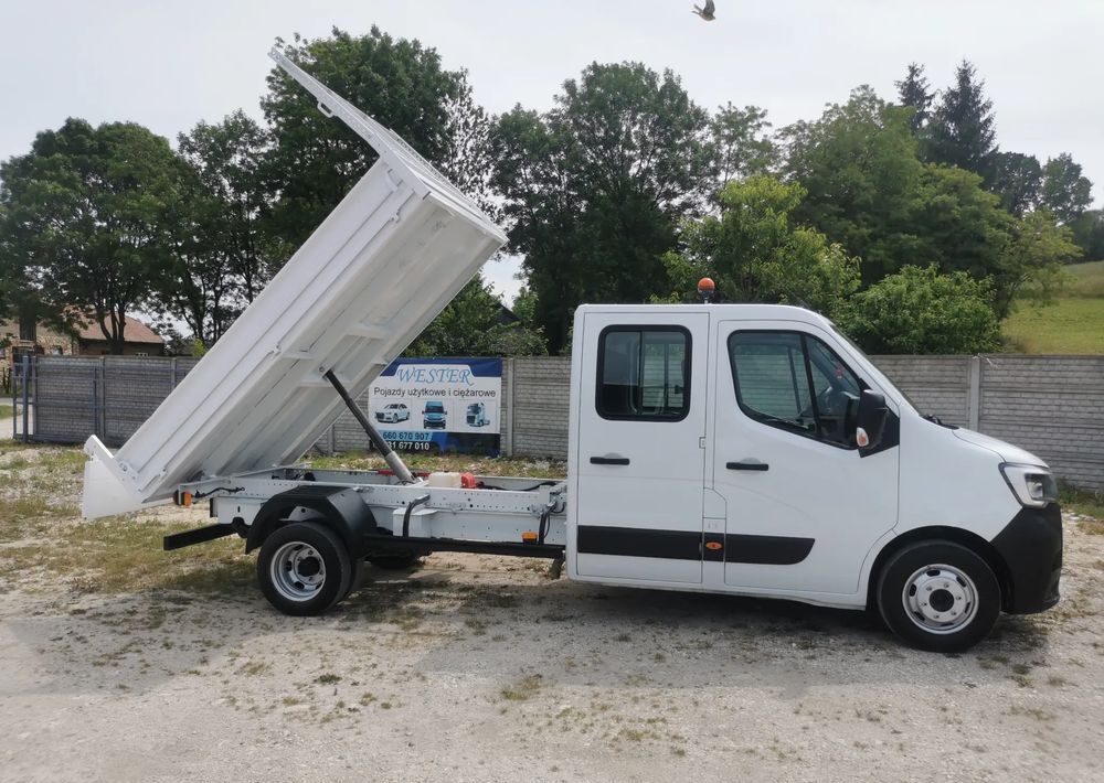 Renault Master 2.3dCi-130KM Brygadówka wywrotka 48.800km przebieg kiper doka Dubel klimatyzacja - Volquete furgoneta: foto 3 Renault Master 2.3dCi-130KM Brygadówka wywrotka 48.800km przebieg kiper doka Dubel klimatyzacja - Volquete furgoneta: foto 3