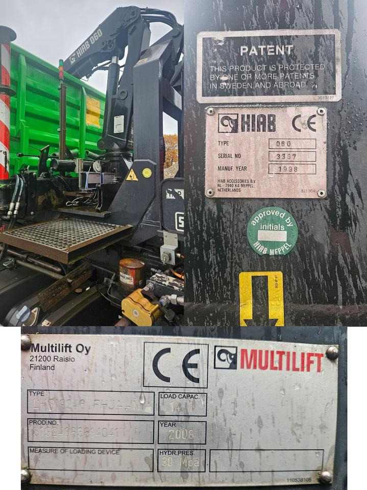 Mercedes Benz Actros | HIAB | Abroller | Kranwagen | 2008 - Camión caja abierta: foto 4 Mercedes Benz Actros | HIAB | Abroller | Kranwagen | 2008 - Camión caja abierta: foto 4