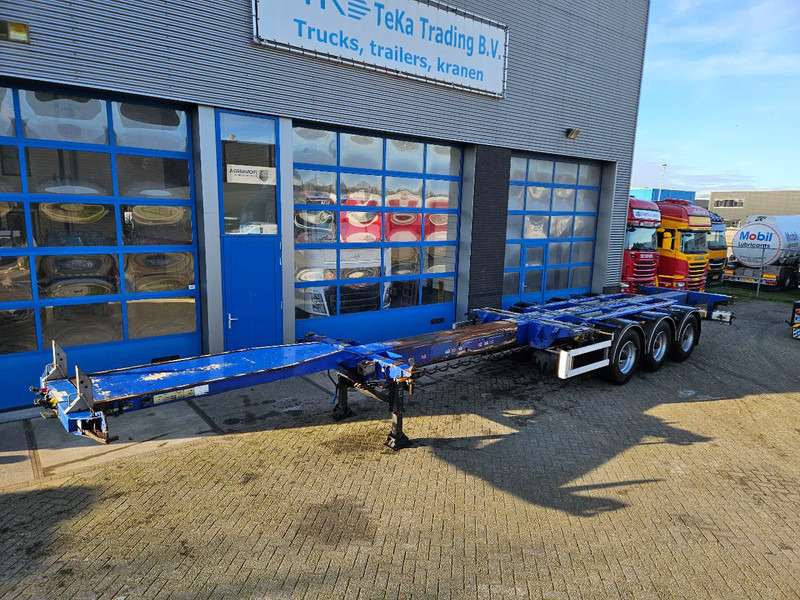 D-Tec FT-43-03V Multichassis BPW disc Gescoopeerd Apk 7-2026 - Portacontenedore/ Intercambiable semirremolque: foto 1 D-Tec FT-43-03V Multichassis BPW disc Gescoopeerd Apk 7-2026 - Portacontenedore/ Intercambiable semirremolque: foto 1