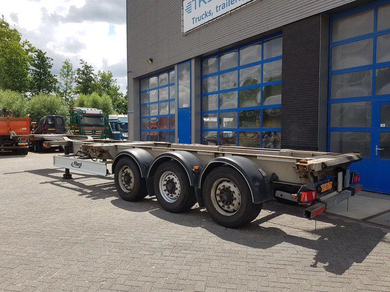 Fliegl SDS 380 MULTI BPW Disc Lift axle - Portacontenedore/ Intercambiable semirremolque: foto 3 Fliegl SDS 380 MULTI BPW Disc Lift axle - Portacontenedore/ Intercambiable semirremolque: foto 3