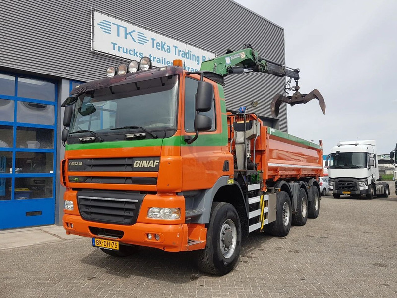 Ginaf X 4343 TS 8x6 Kipper kraan HMF 2020 - Volquete camión: foto 3 Ginaf X 4343 TS 8x6 Kipper kraan HMF 2020 - Volquete camión: foto 3