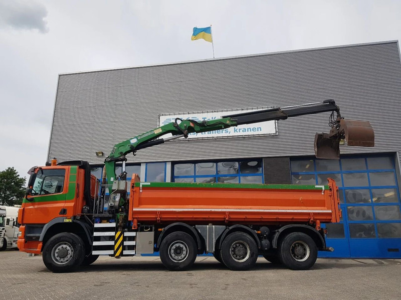 Ginaf X 4343 TS 8x6 Kipper kraan HMF 2020 - Volquete camión: foto 4 Ginaf X 4343 TS 8x6 Kipper kraan HMF 2020 - Volquete camión: foto 4