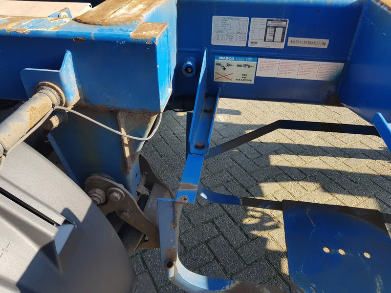 Portacontenedore/ Intercambiable semirremolque Pacton T3-010 Multi chassis Liftas BPW drum: foto 16