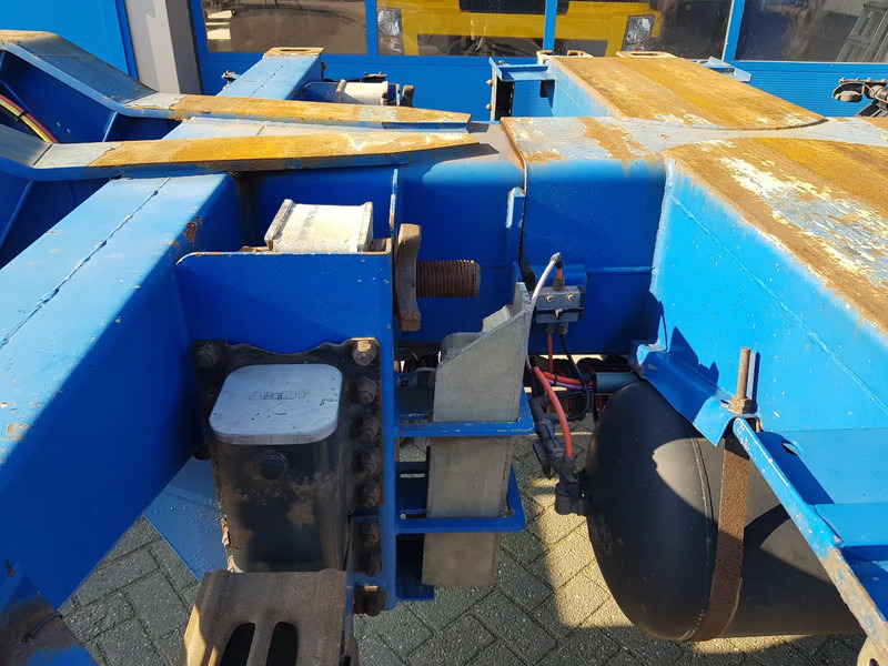 Portacontenedore/ Intercambiable semirremolque Pacton T3-010 Multi chassis Liftas BPW drum: foto 10