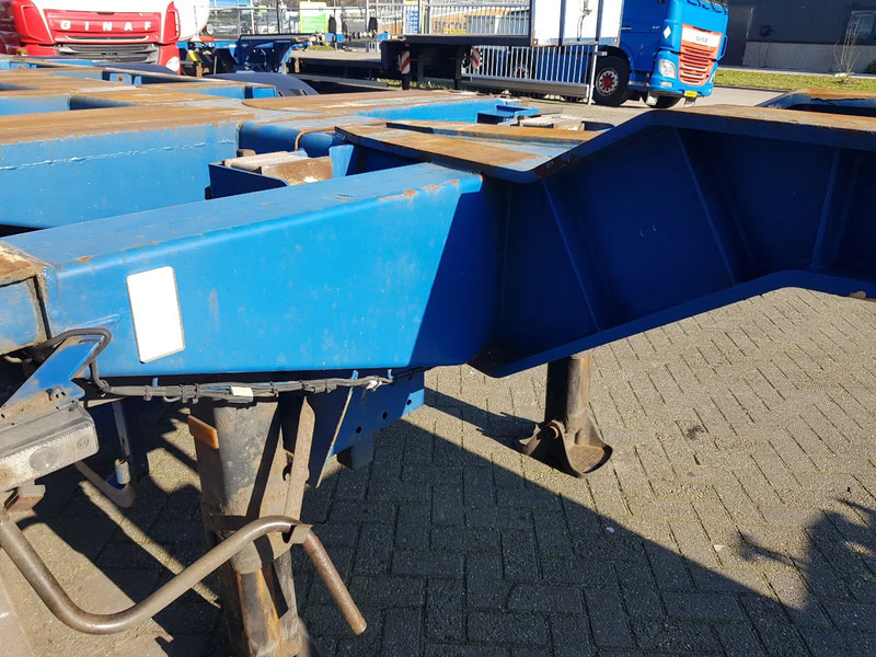 Portacontenedore/ Intercambiable semirremolque Pacton T3-010 Multi chassis Liftas BPW drum: foto 19