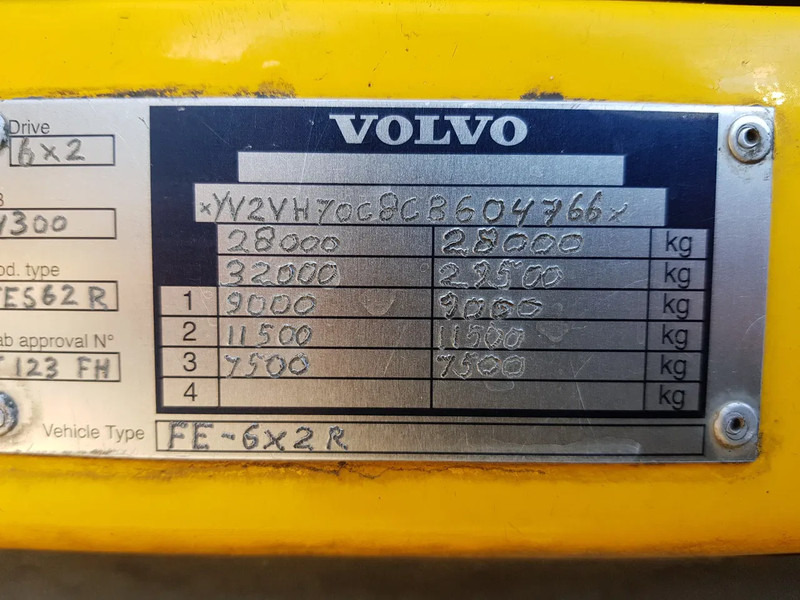 Chasis camión Volvo FE 300 EEV 6X2 Retarder Pto 234.000 KM: foto 19