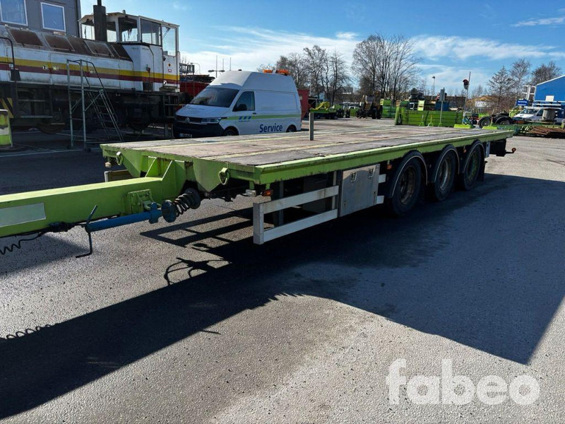 M.O.T CK24 123945 - Remolque plataforma/ Caja abierta: foto 1 M.O.T CK24 123945 - Remolque plataforma/ Caja abierta: foto 1