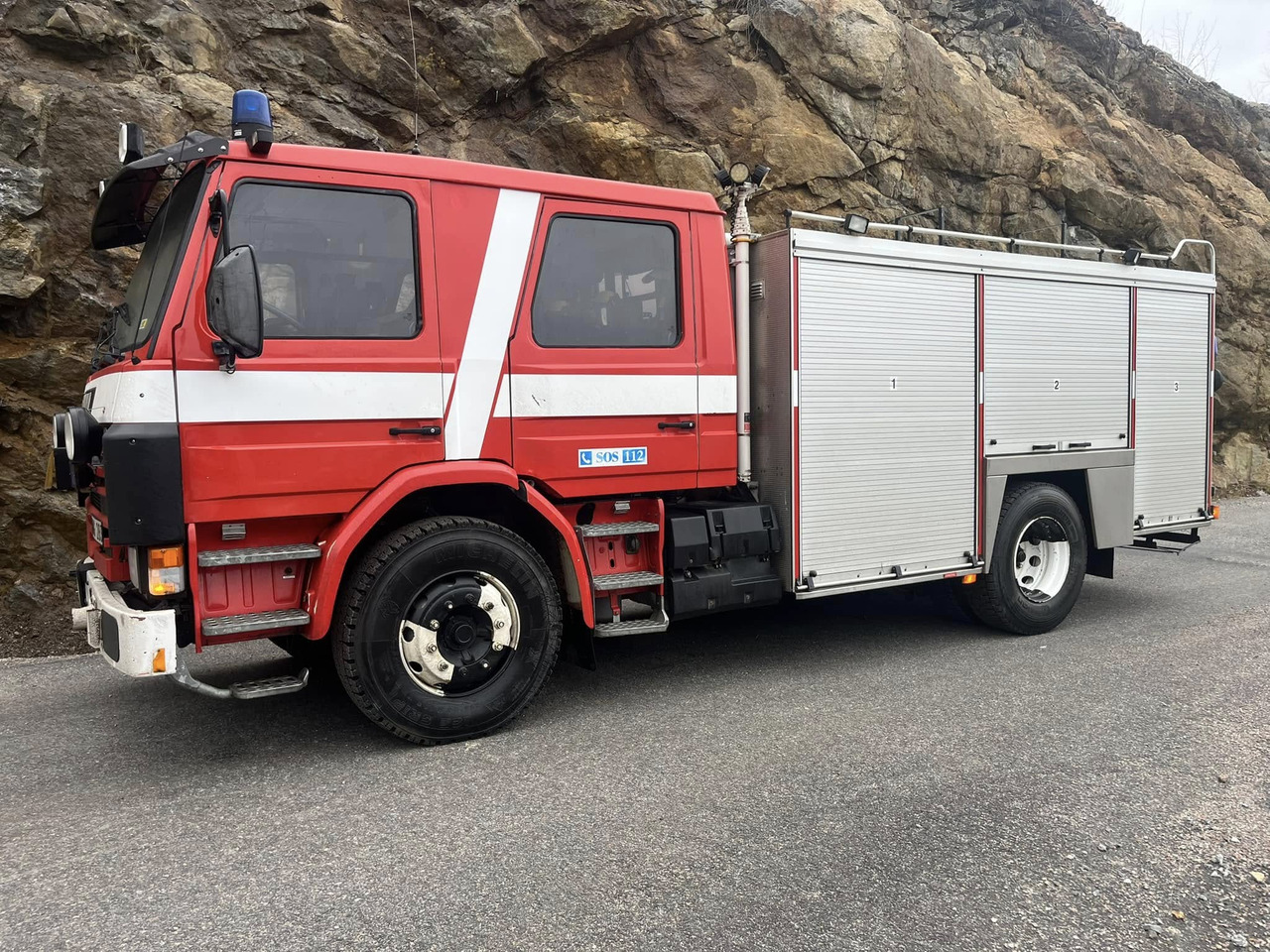 Scania P93ML - Fire engine /firetruck /släckbil / brandbil - Camión de bomberos: foto 1 Scania P93ML - Fire engine /firetruck /släckbil / brandbil - Camión de bomberos: foto 1