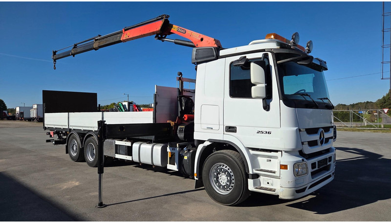 Mercedes-Benz Actros 2536 6X2 Palfinger PK16502 - Camión caja abierta, Camión grúa: foto 2 Mercedes-Benz Actros 2536 6X2 Palfinger PK16502 - Camión caja abierta, Camión grúa: foto 2