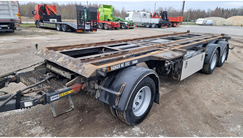 Nopa PTC 240 Tipper - Remolque multilift/ Portacontenedores de cadenas: foto 1 Nopa PTC 240 Tipper - Remolque multilift/ Portacontenedores de cadenas: foto 1