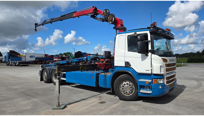 Scania P360 6X2*4 HMF 1720K4 EURO6 - Camión con equipo de cable, Camión grúa: foto 2 Scania P360 6X2*4 HMF 1720K4 EURO6 - Camión con equipo de cable, Camión grúa: foto 2