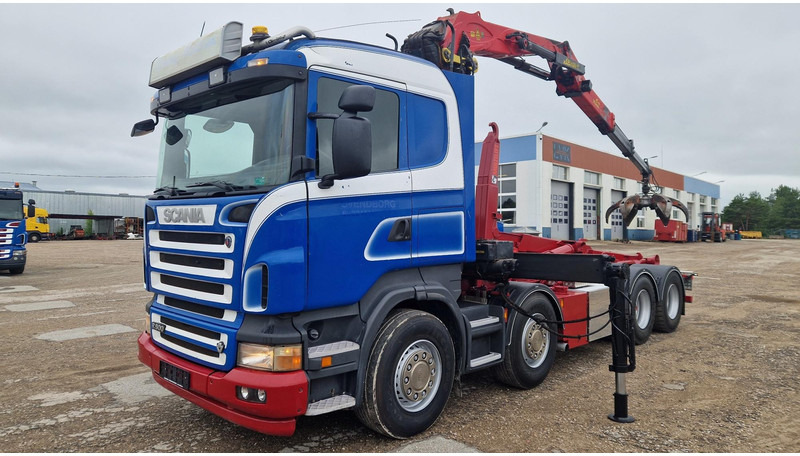 Scania R500 8X4 Epsilon E250Z95 - Multibasculante camión, Camión grúa: foto 1 Scania R500 8X4 Epsilon E250Z95 - Multibasculante camión, Camión grúa: foto 1