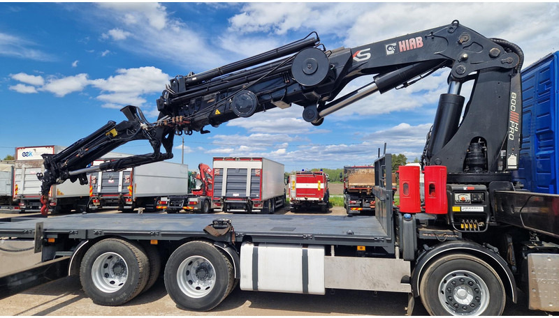 Camión caja abierta, Camión grúa Volvo FH480 8X4 HIAB 800E-6 HiPro + JIB170X5: foto 20