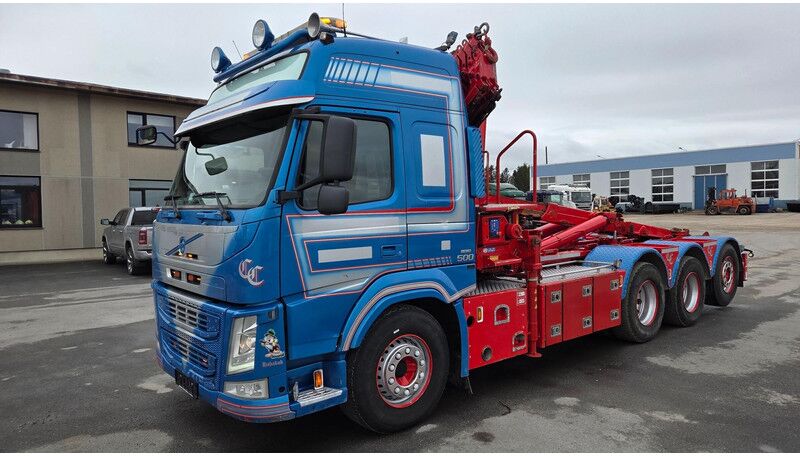 Volvo FM500 8X4*4 HMF 2620K5 - Multibasculante camión, Camión grúa: foto 5 Volvo FM500 8X4*4 HMF 2620K5 - Multibasculante camión, Camión grúa: foto 5