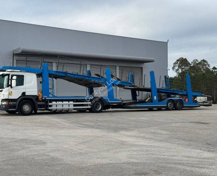 Scania P 450 - Portavehículos camión: foto 1 Scania P 450 - Portavehículos camión: foto 1