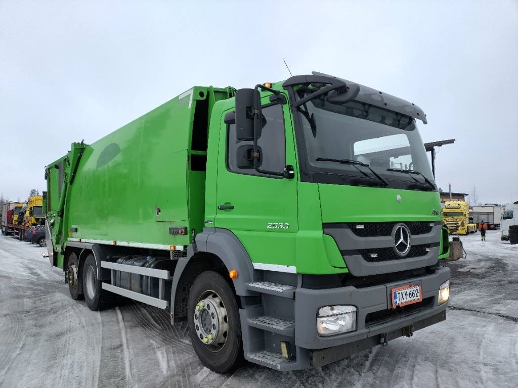 Mercedes-Benz Axor 2533 6x2 NTM 2 lokero pakkaaja - Camión de basura: foto 1 Mercedes-Benz Axor 2533 6x2 NTM 2 lokero pakkaaja - Camión de basura: foto 1