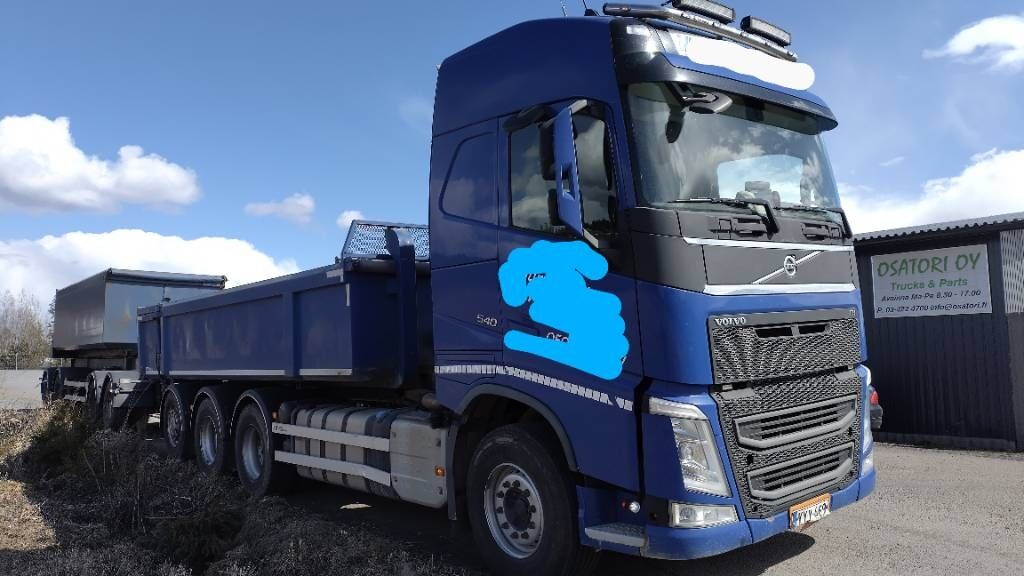 Volvo FH540 8x4 +2+2 kärry KHT autom kasetti - Volquete camión: foto 2 Volvo FH540 8x4 +2+2 kärry KHT autom kasetti - Volquete camión: foto 2