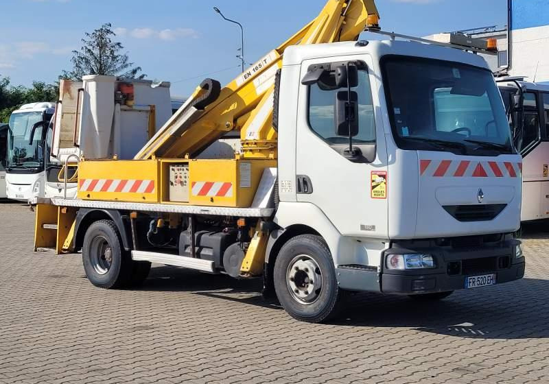 Renault MIDLUM 180 DCI / SPROWADZONA / ZWYŻKA - Camión con plataforma elevadora: foto 1 Renault MIDLUM 180 DCI / SPROWADZONA / ZWYŻKA - Camión con plataforma elevadora: foto 1