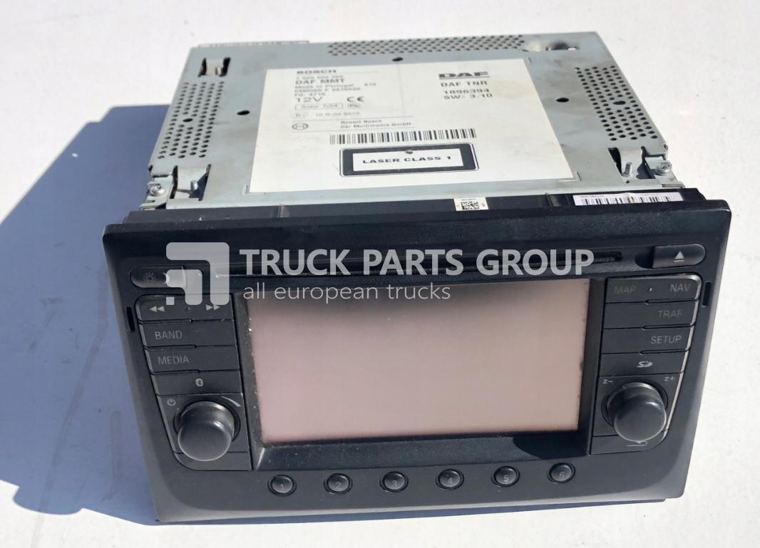 DAF 106 XF, XF, CF EURO6, EURO 6 emission NAVI, Navigation system, multimedia control, 2122191, 7620000099, 1896394, radio, DAF MMT, DAF TNR unit, by BOSCH 762000065, 2001191, 1801699, OHB teledata Gm - Sistema de navegación para Camión: foto 1 DAF 106 XF, XF, CF EURO6, EURO 6 emission NAVI, Navigation system, multimedia control, 2122191, 7620000099, 1896394, radio, DAF MMT, DAF TNR unit, by BOSCH 762000065, 2001191, 1801699, OHB teledata Gm - Sistema de navegación para Camión: foto 1