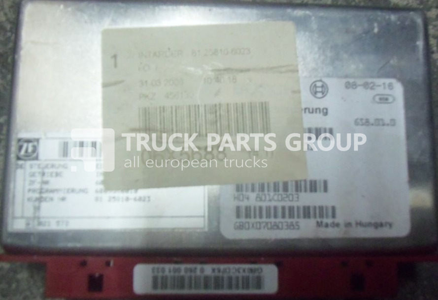 MAN TGA, TGX, EURO3 EURO4, EURO5 ECU intarder, retarder control unit control unit - Unidad de control para Camión: foto 5 MAN TGA, TGX, EURO3 EURO4, EURO5 ECU intarder, retarder control unit control unit - Unidad de control para Camión: foto 5