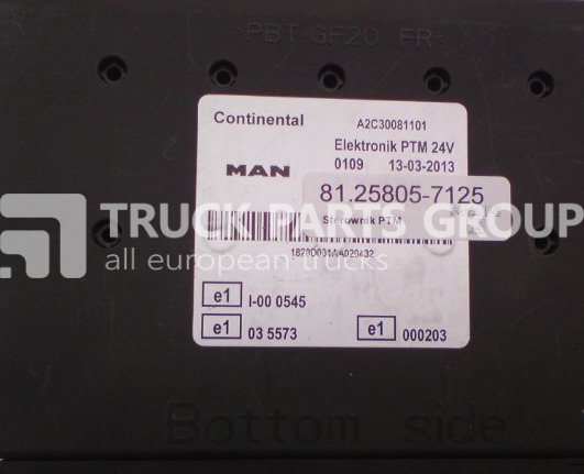 MAN TGX, TGL, TGM, TGL EURO5, EURO6 emission PTM control unit, PTM3, control unit - Unidad de control para Camión: foto 1 MAN TGX, TGL, TGM, TGL EURO5, EURO6 emission PTM control unit, PTM3, control unit - Unidad de control para Camión: foto 1