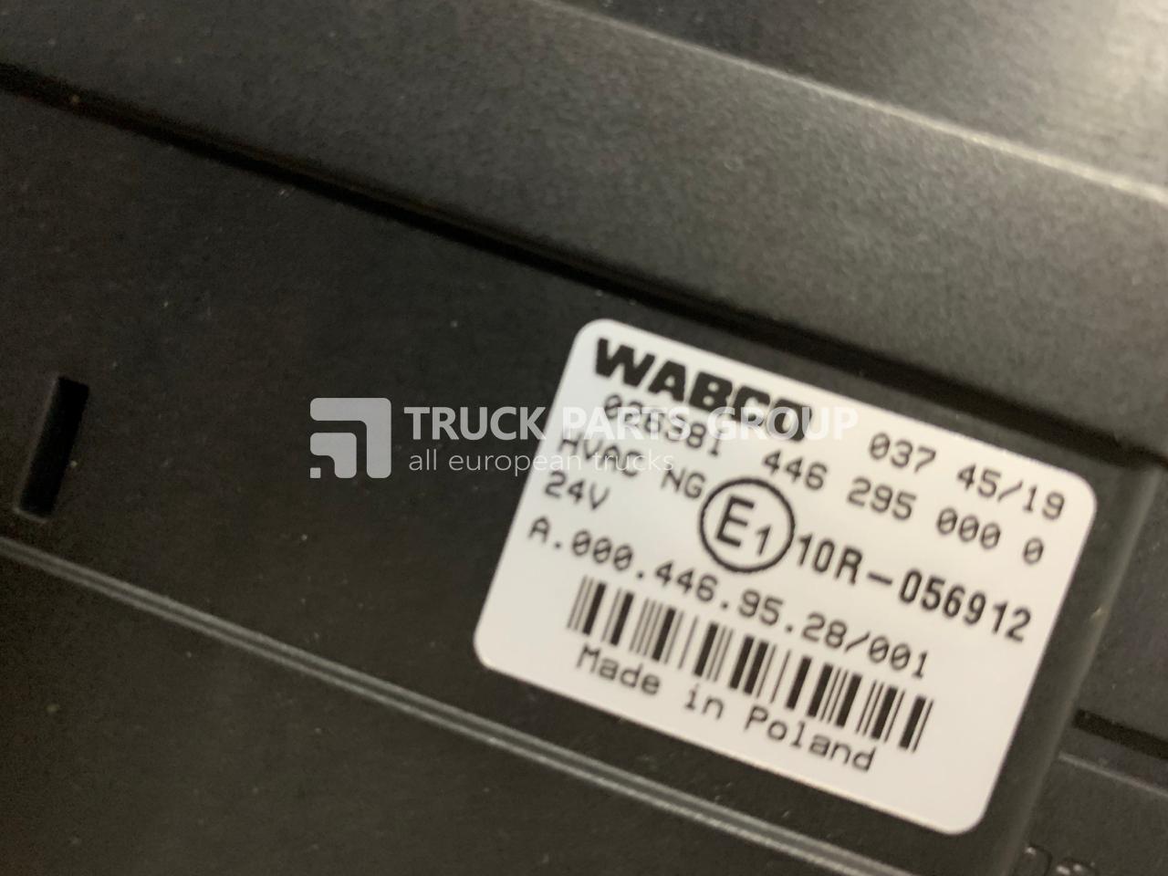 Mercedes Benz EVOBUS, CITARO, SETRA, TOURISMO, TRAVEGO, HVAC NG control unit 0004469528, by WABCO 446295000 - Unidad de control para Autobús: foto 1 Mercedes Benz EVOBUS, CITARO, SETRA, TOURISMO, TRAVEGO, HVAC NG control unit 0004469528, by WABCO 446295000 - Unidad de control para Autobús: foto 1