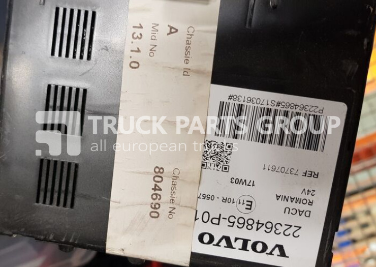 VOLVO FH4 EURO6, CIOM HI, FMS-PK, LOCK, FADM PDM, PWD, 22038894, 22038 control unit - Unidad de control para Camión: foto 5 VOLVO FH4 EURO6, CIOM HI, FMS-PK, LOCK, FADM PDM, PWD, 22038894, 22038 control unit - Unidad de control para Camión: foto 5