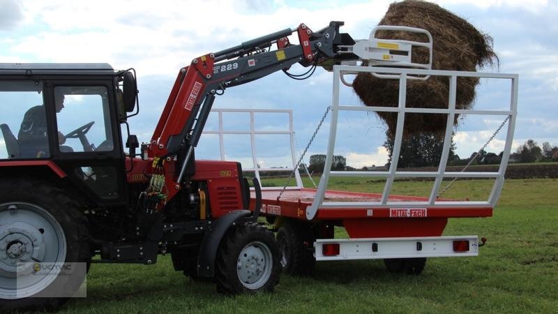 Metal-Fach T014/1 Ballentransportanhänger Ballenanhänger Ballenwagen - Remolque plataforma agrícola: foto 2 Metal-Fach T014/1 Ballentransportanhänger Ballenanhänger Ballenwagen - Remolque plataforma agrícola: foto 2