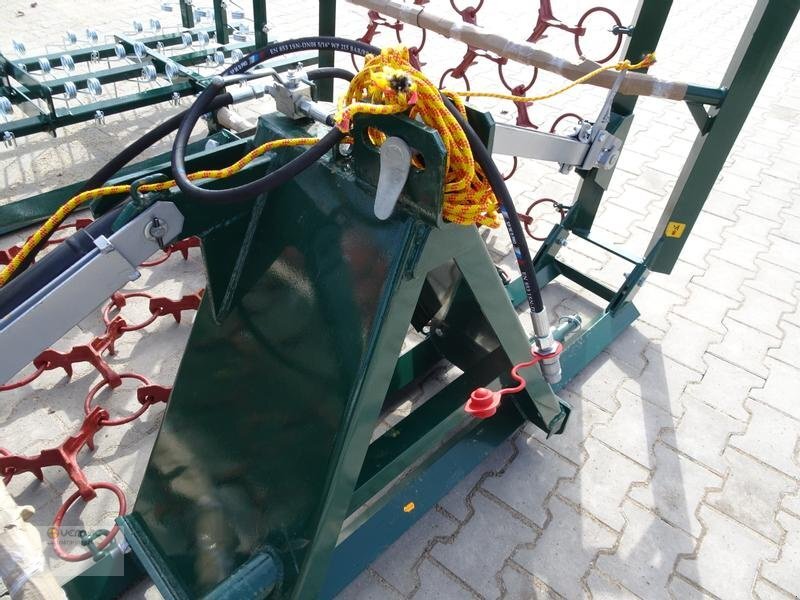 Rastra de cadenas nuevo Vemac Wiesenschleppe Wiesenstriegel Striegel 4m hydraulisch NEU: foto 16