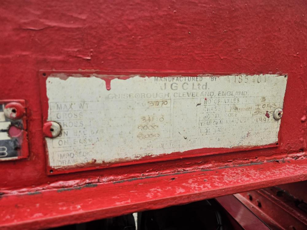 Jgc Tipping skelly - Portacontenedore/ Intercambiable semirremolque: foto 2 Jgc Tipping skelly - Portacontenedore/ Intercambiable semirremolque: foto 2