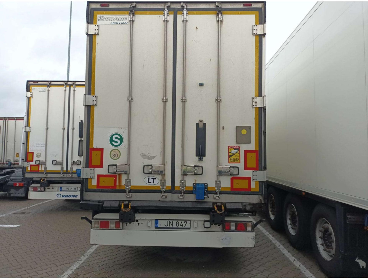 2018 Krone SDR Double Deck Cool Liner FP60 ThermoKing SLXi 300 Lifting Axle - Frigorífico semirremolque: foto 2 2018 Krone SDR Double Deck Cool Liner FP60 ThermoKing SLXi 300 Lifting Axle - Frigorífico semirremolque: foto 2