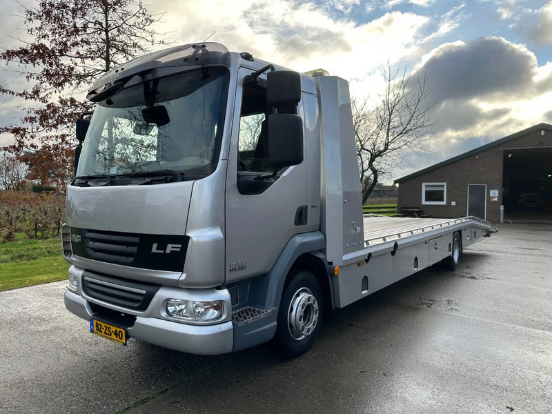 DAF LF 45 .250 / NL TRUCK / TIJHOF / EURO5 / 110.000KM / WINCH / TOP CONDITION - Portavehículos camión: foto 1 DAF LF 45 .250 / NL TRUCK / TIJHOF / EURO5 / 110.000KM / WINCH / TOP CONDITION - Portavehículos camión: foto 1